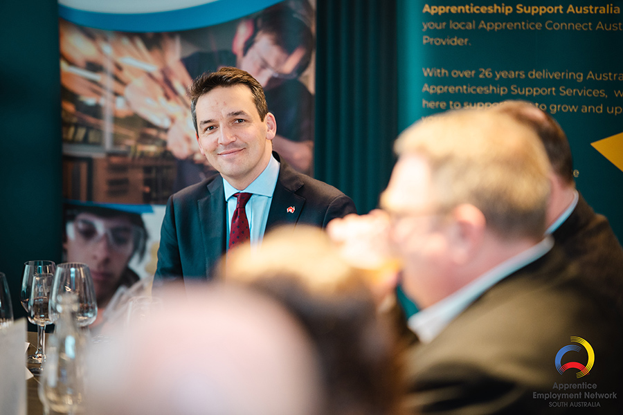 Leaders Luncheon with The Hon. Blair Boyer MP for AEN SA